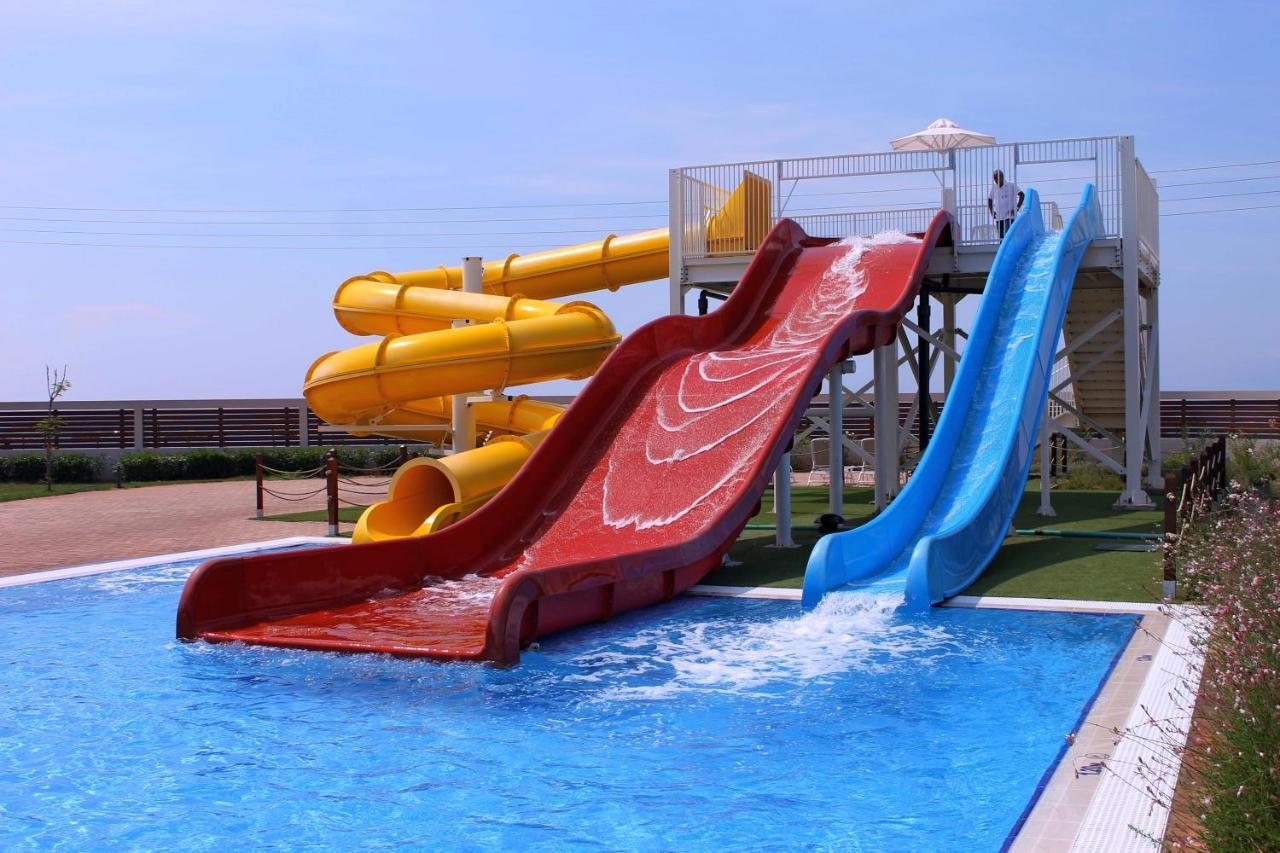 Almyros Beach Альмирос-Бич Экстерьер фото Water slides